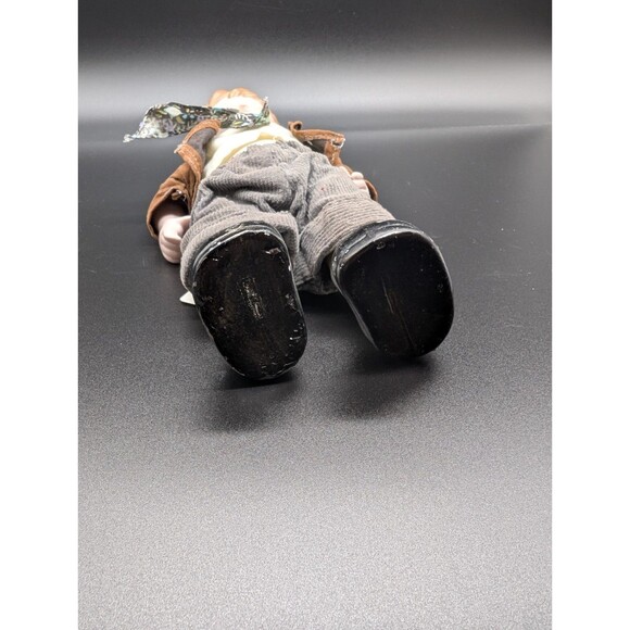 Vintage Oumlet Hansel Bisque Porcelain Doll Strung Joint 10 inches tall - Picture 5 of 8